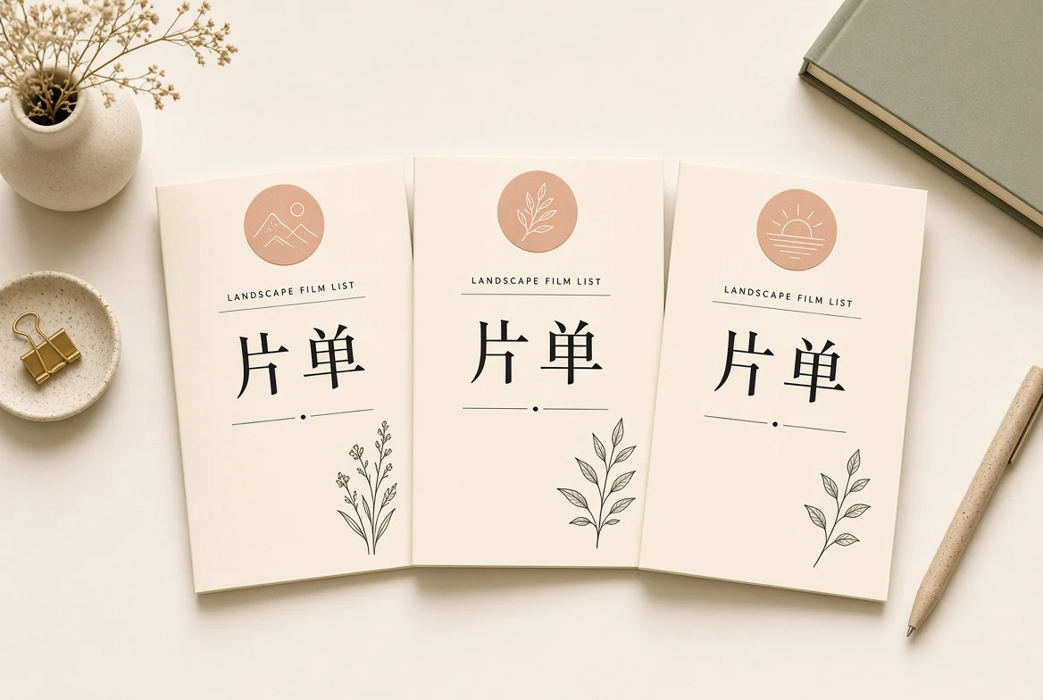 编辑片单栏目视觉